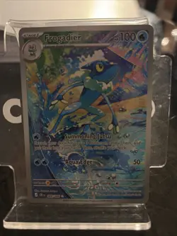 Frogadier 089/086 Full Art Pokemon ME04: Chaos Rising English Near Mint #17 - Image 1