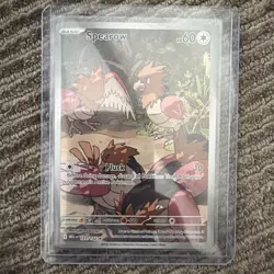 Pokemon TCG Mega Evolution Spearow 151/132 Holo Illustration - Image 1