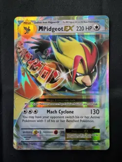 M Pidgeot EX 65/108 Ultra Rare Holo XY Evolutions Pokemon TCG EN 2016 - Image 1
