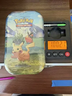 Pokemon Ascended Heroes Mini Tin - 100.21 VERY HEAVY 🔥Possible GOD PACKU!🔥 - Image 1