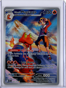 Pokemon TCG Ethan’s Magcargo 222/217 Illustration Rare Ascended Heroes | NM - Image 1