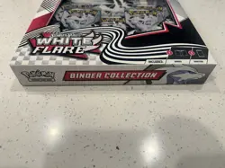 Pokemon Scarlet & Violet White Flare Binder Collection Sealed Box - Image 3