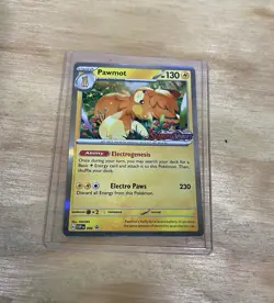 Pokemon Pawmot SVP006 Black Star Promo Scarlet and Violet Pre Release NM - Image 1