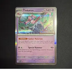 Tinkaton Promo Prerelease Holo 020 Pokemon Scarlet & Violet Paldea Evolved - Image 1