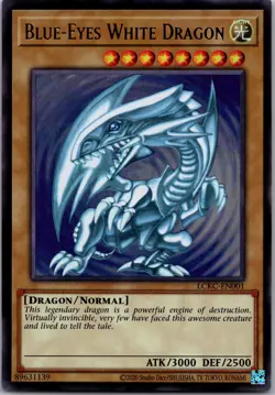 Blue-Eyes White Dragon (Version 4) LCKC-EN001 Legendary Collection Kaiba NM - Image 1
