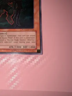 Yu-Gi-Oh! Destiny Hero Double Dude Ultimate Rare POTD-EN012 1ST EDITION - Image 4