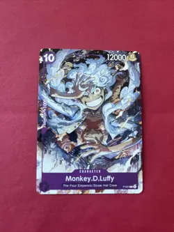 Monkey.D.Luffy P-041 One Piece TCG Card Game English NM Purple Promo (041) - Image 1