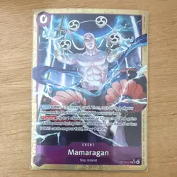 Bandai One Piece Card Game Mamaragan Event Super Rare Alt Art Foil OP15-078 EN - Image 1