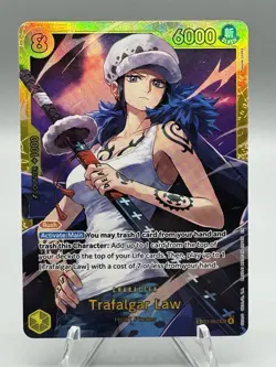 Trafalgar Law EB03-062 Extra Booster: One Piece Heroines Edition Foil - Image 1