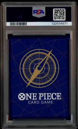 2025 One Piece OP11 EN Manga Alternate Art #118 Monkey D. Luffy PSA 10 GEM MINT - Image 3