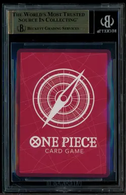 2025 ONE PIECE PROMOS BVB X ONE PIECE MATCH DAY 2025 #003 MONKEY D. LUFFY BGS 10 - Image 3