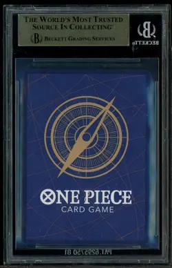 2026 One Piece Azure Sea's Seven OP09051 EN 3rd Anniversary Gold Buggy BGS 10 - Image 3