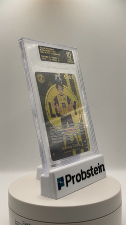 2025 BVB X ONE PIECE MATCH DAY PROMOS #003 MONKEY D. LUFFY BGS 10 BLACK LABEL - Image 2