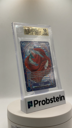 2026 One Piece Azure Sea's Seven OP09051 EN 3rd Anniversary Silver Buggy BGS 10 - Image 2