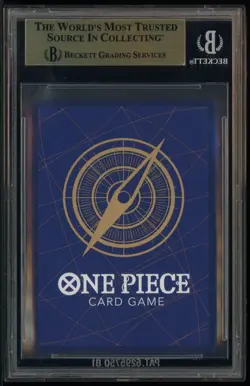 2025 One Piece OP12 English 3rd Anniversary Silver #093 Marshall D Teach BGS 10 - Image 3