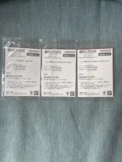 ONE PIECE Card Luffy ST13-003 Sabo 001 Ace 002 7-Eleven Japan limited 2024 3set - Image 2