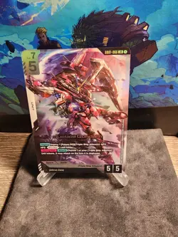 Gundam Card Game Newtype Rising Justice Gundam GD01-066 LR - Image 1