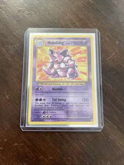Nidoking Pokemon Card XY Evolutions 45/108 Holo Foil Rare Near Mint NM - Image 3
