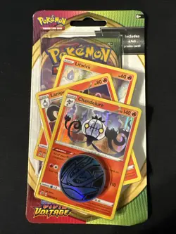 Pokemon Sword & Shield Vivid Voltage: Chandelure Booster Pack Foil Card - QTY 820650808036 - Image 1