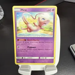 Mew - 76/214 - Pokemon Unbroken Bonds Sun & Moon Non-Holo Card NM - Image 1