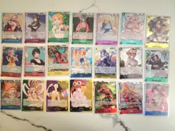One Piece Beautiful Female Characters Cards Bundle of 21 Japanese - Image 3