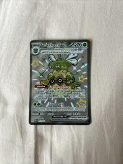 FORRESTRESS EX 212/091 PAF Paldean Fates Pokemon Card NM - Image 1