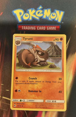 Tyrunt 68/131- SM Forbidden Light (2018)- Uncommon LP - Pokemon TCG + Free Card! - Image 3