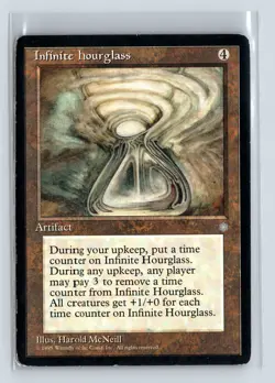 INFINITE HOURGLASS - MTG Magic the Gathering Card - Ice Age - Rare - Image 1