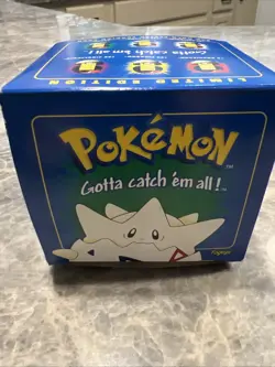 Pokemon Card 23K Gold Plated TOGEPI 1999 Burger King New in Box With Ball - Image 1
