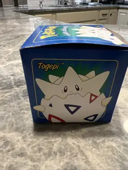 Pokemon Card 23K Gold Plated TOGEPI 1999 Burger King New in Box With Ball - Image 2