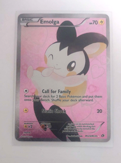 Emolga Full Art Card - RC23/RC25 - Legendary Treasures Radiant - LP CONDITION - Image 1