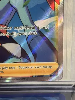 Skyla Full Art Trainer 072/072 Shining Fates Pokemon Card Near Mint Supporter - Image 4