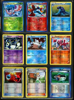 2013 Pokemon Black & White PLASMA BLAST Set Cards Lot REVERSE HOLO Foil RARE + - Image 2