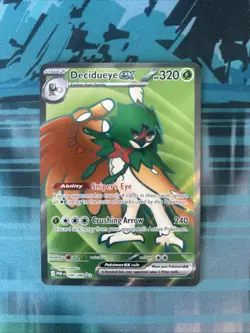 Decidueye 100/088 Pokemon Perfect Order Holo Full Art Illustration Rare - Image 1