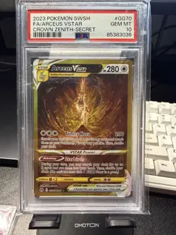 PSA 10 | Pokemon Crown Zenith Galarian Galary Arceus, Garatina, Dialga, Palkia - Image 2