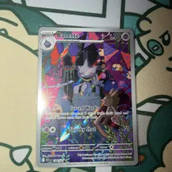 Pokemon TCG Banette 234/217 Illustration Rare Full Art Foil Twilight Masquerade - Image 1