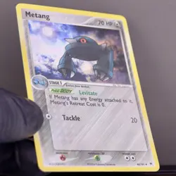 Pokemon Metang 44/101 Reverse Holo EX Hidden Legends LP Vintage 2004 - Image 3