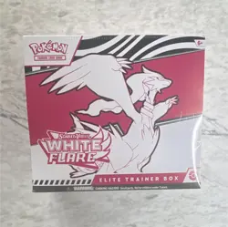 Pokemon Pokemon TCG Scarlet & Violet—White Flare Elite Trainer Box 9 Packs EN - Image 1