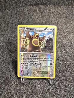 Pokemon TCG Ursaring XY Breakthrough 122/162 Lightly Played Reverse Holofoil - Image 1