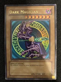 Yu-Gi-Oh! Dark Magician (SDY-006)1st Ed+ x2 Blue-Eyes White Dragon (SDK-001) Unl - Image 3