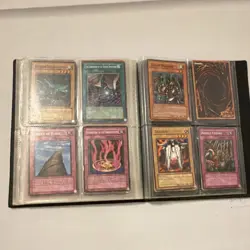 Konami Yu-Gi-Oh! TCG Binder Lot Seto Kaiba Vintage 1996 Fairy Meteor Crush - Image 4
