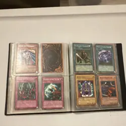 Konami Yu-Gi-Oh! TCG Binder Lot Seto Kaiba Vintage 1996 Fairy Meteor Crush - Image 5