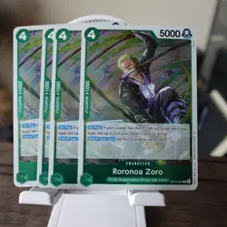 Roronoa Zoro OP13-037 R One Piece: Carrying On His Will Foil - Image 1