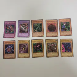 166 Vintage 1996 Yugioh Card Lot 1st Ed LE Holos Commons Most NM/Mint - Image 5