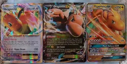 [Pokemon TCG] Dragonite EX/GX [3 card bundle] (near mint condition) - Image 1