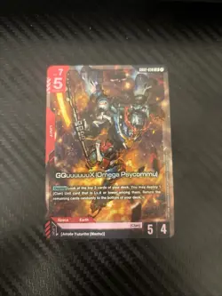 GquuuuX (Omega Psycommu) GD03-034 LR Collectible Card – Rare CCG Individual Card - Image 1