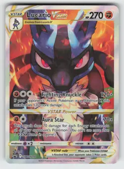 Lucario VSTAR - SWSH291 NM Holo SWSD SWSH: Sword & Shield Promo Cards 03 - Image 1