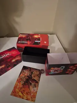 Empty MTG Fat Pack Bundle Storage Box -Avatar the Last Airbender- Card Organizer - Image 1