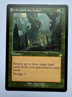 MTG Life from the Loam - Foil - Retro Frame NM-Mint Ravnica Remastered 350 - Image 1