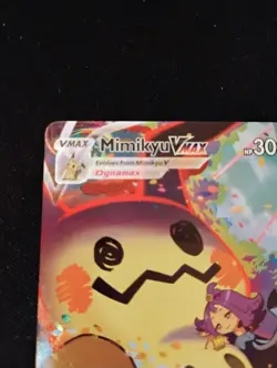 Mimikyu VMAX TG17/TG30 Brilliant Stars Pokemon Card FA 2022 Alt Trainer Gallery - Image 2
